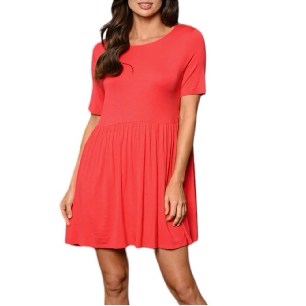 NWOT Boho Red Women's Dress